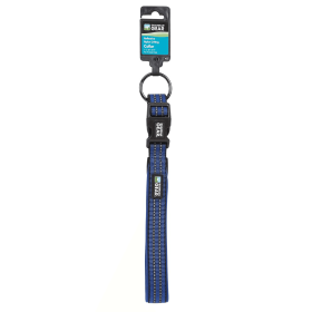 GG Reflective Nylon O-Ring Collar - Extra Large Blue