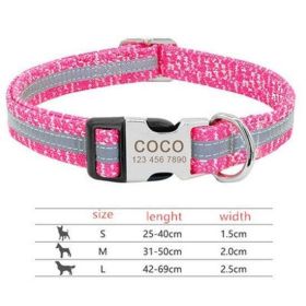 Customizable Pet Identity Collar - The Perfect Blend Of Style And Safety