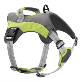 Reflective Chest Strap Dog Leash Set With Towing Rope